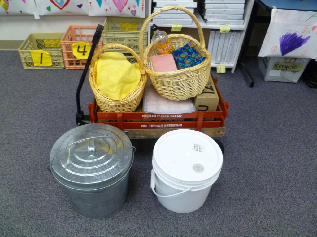Happy Valentine’s Day! Here’s the chicken scrap bucket! Throwing a Lower Waste Classroom Party